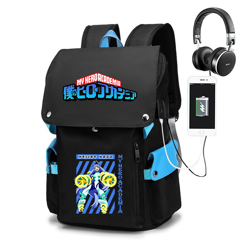 School Backpack Teen - My Hero Academy Nejire Hado Anime