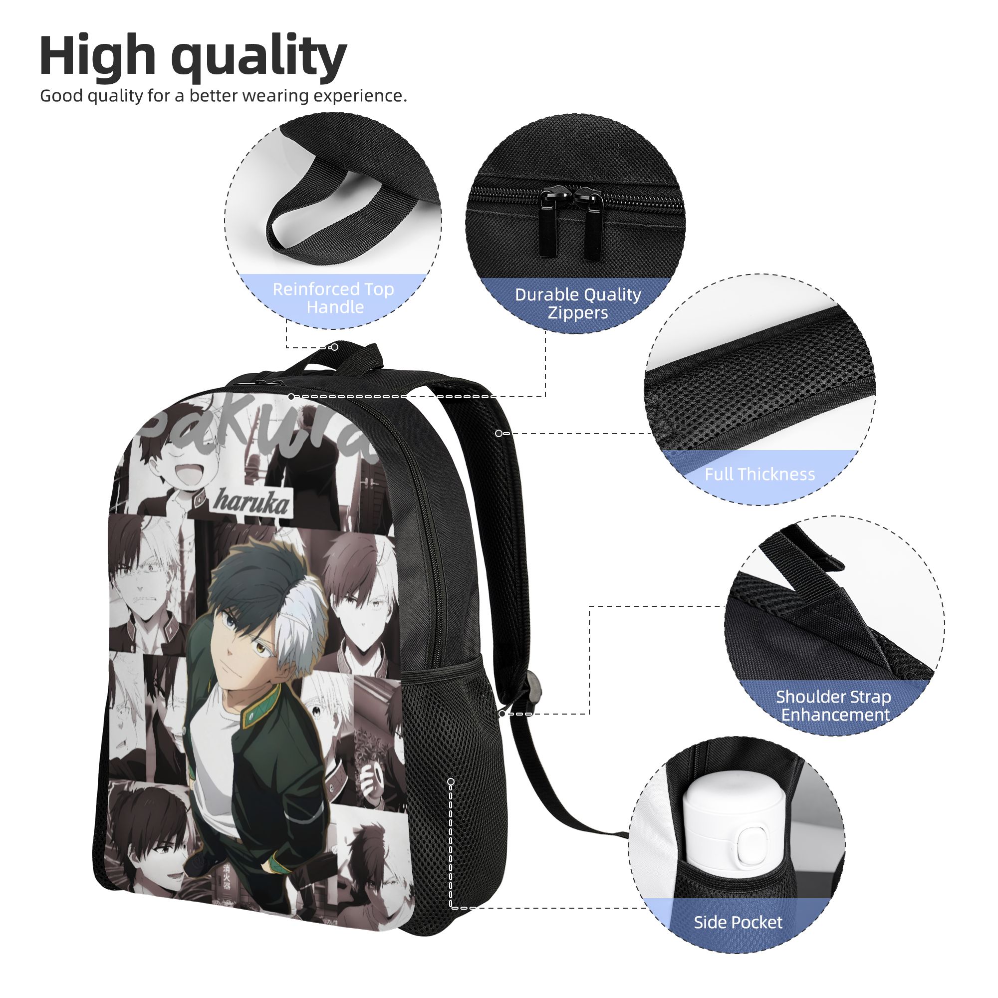 Winds Breakers Backpack  Hikin - School Backpack Teen 评论和价格