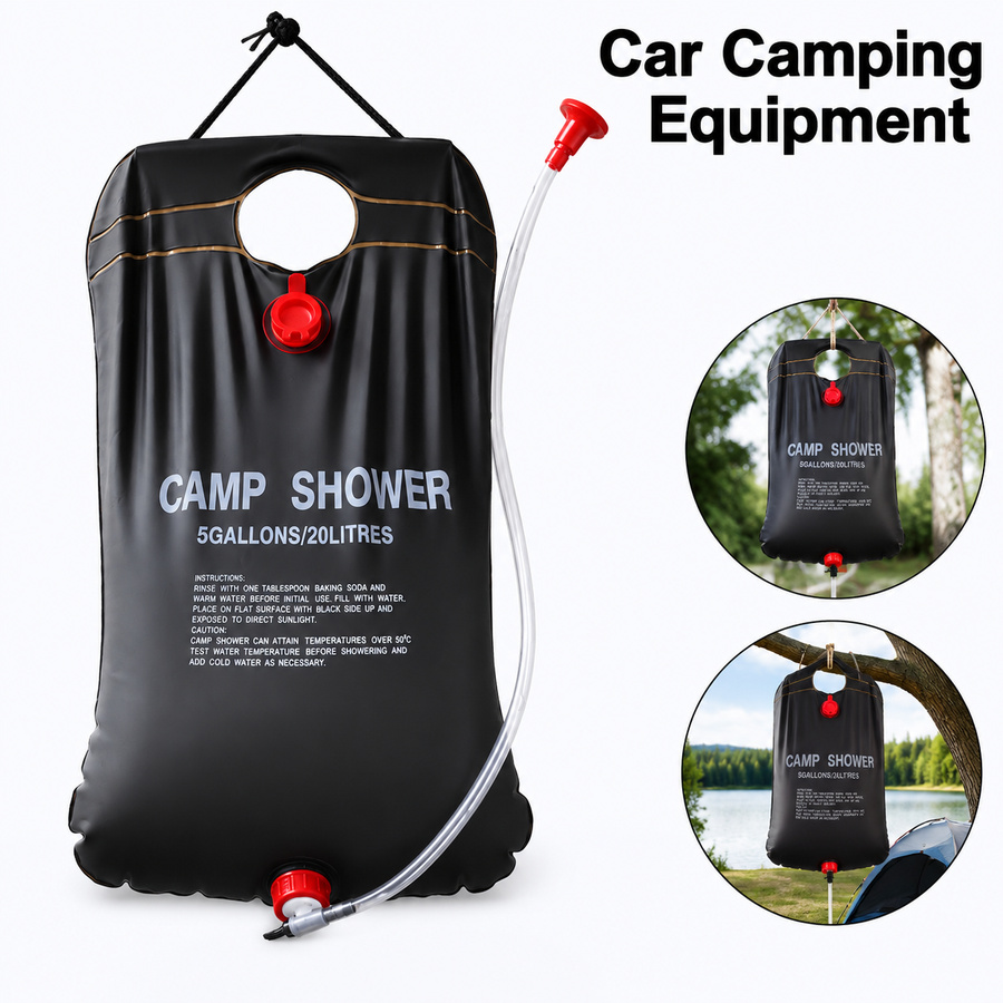 20L Solar Shower Water Bag for - Hydration Pack Outdoor 评论和价格
