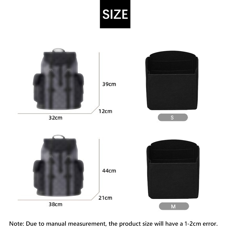 EverToner New Felt Handbag Ins - Backpack Insert Organizer 评论和价格